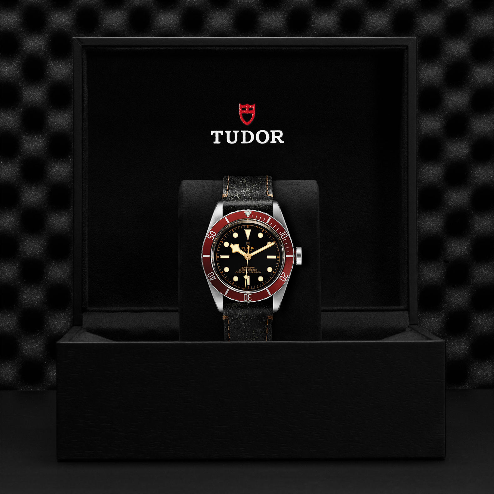 Tudor Black Bay 41 mm Cinturino in Pelle invecchiata Marrone - Rossi  Gioielli